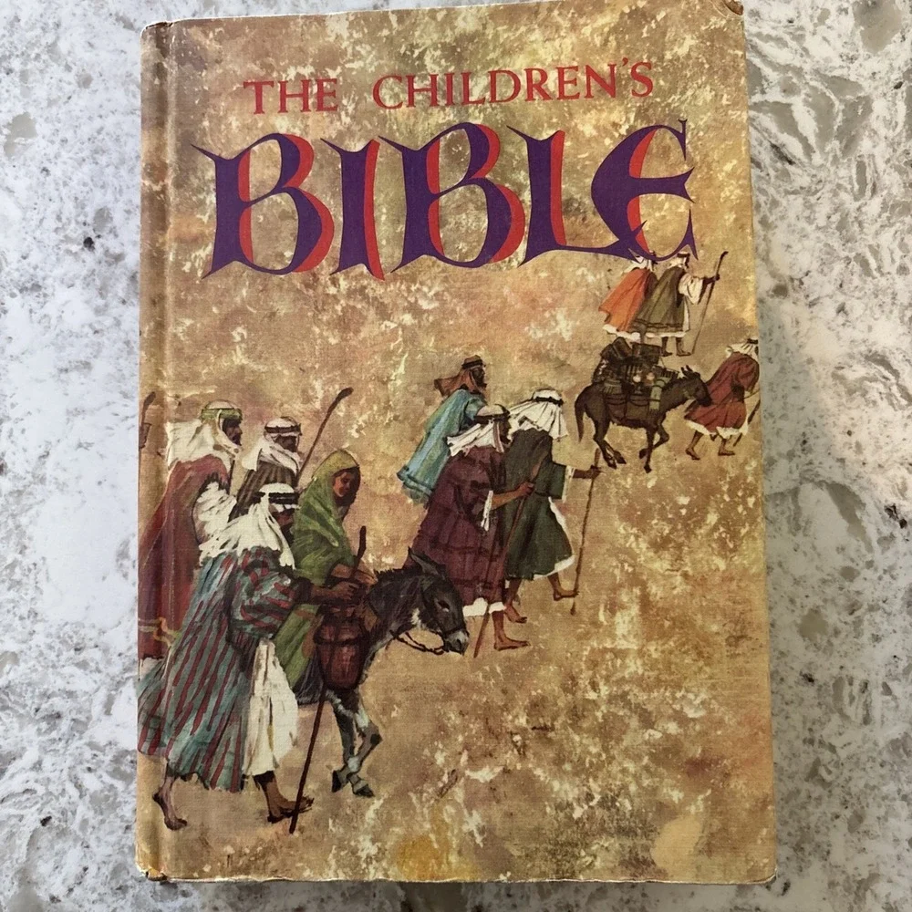 The Children's Bible‎ 1972 Excellent Golden Press Illustrated Bible Stories